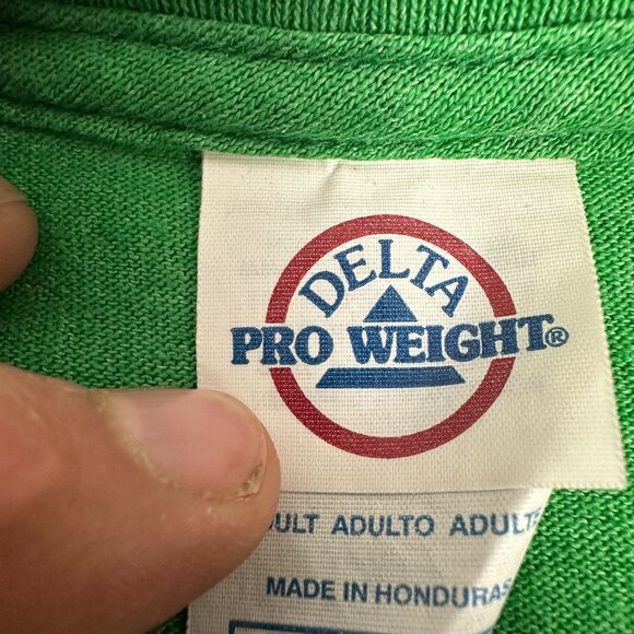 Delta Pro Weight Mens Harambe Graphic Short Sleeved T-Shirt Size XL Green - Picture 3 of 7